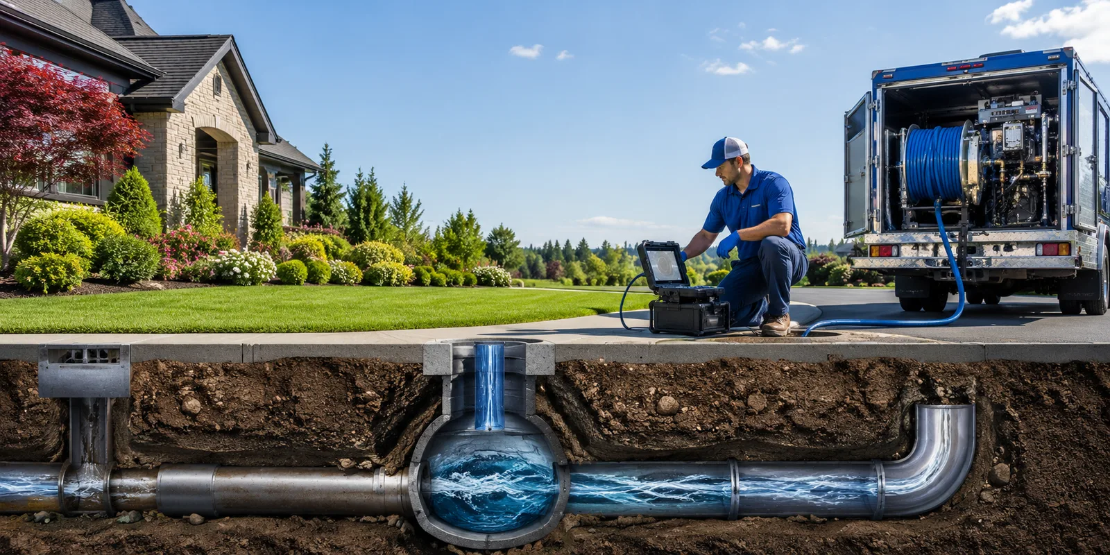 Drainage restoration information for Rapid City, MI